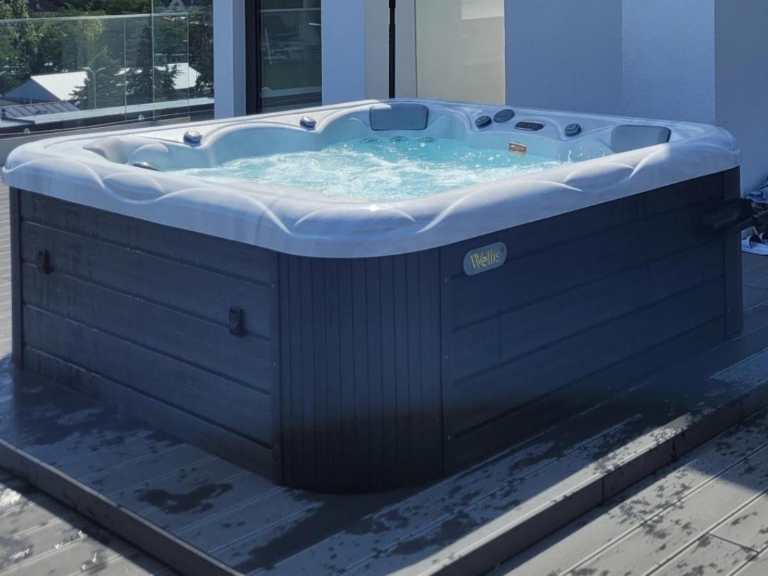 Baltic Marina Residence 19 Z Parkingiem, Jacuzzi, Sauna I Silownia 科沃布热格 外观 照片